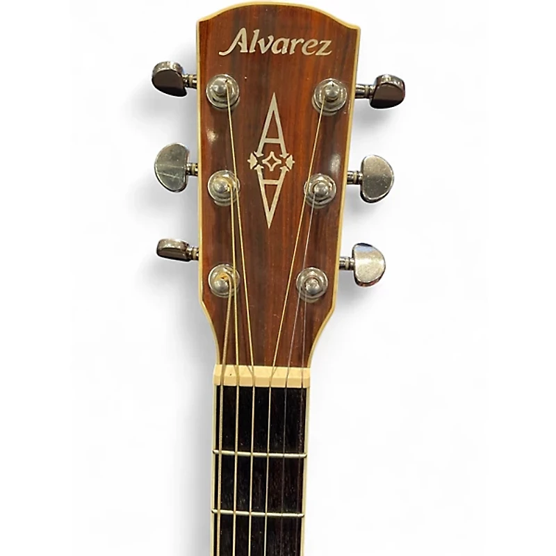 Used Alvarez AD410C Natural Acoustic Electric Guitar