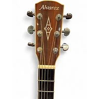 Used Alvarez AD410C Natural Acoustic Electric Guitar