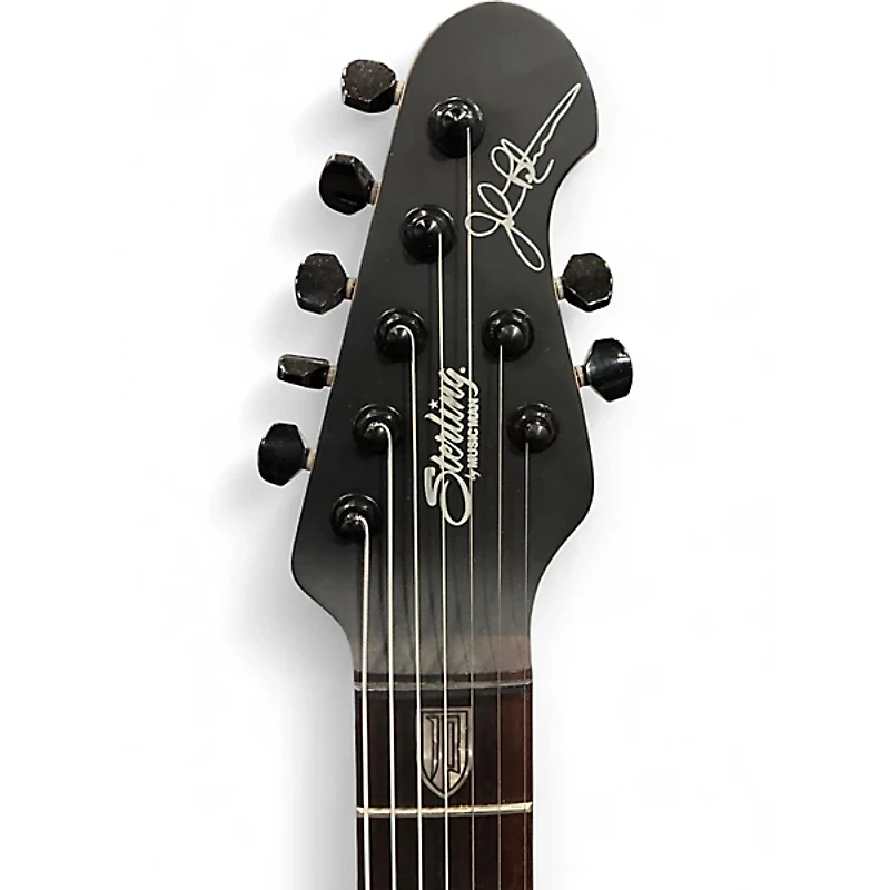 Used Sterling by Music Man JP70 John Petrucci Signature Black Solid Body Electric Guitar
