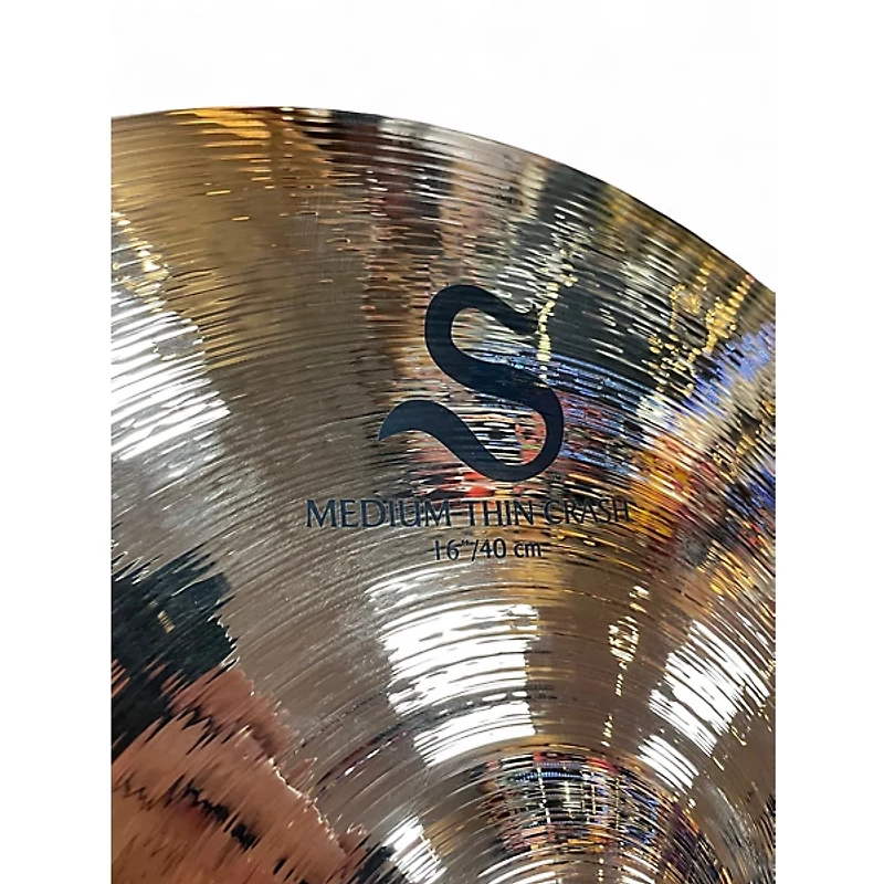 Used Zildjian 16in S Family Medium Thin Crash Cymbal