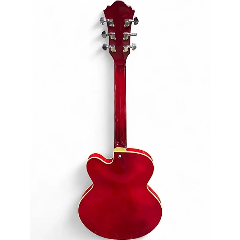 Used Ibanez AFS75T Artcore Bigsby Candy Apple Red Hollow Body Electric Guitar