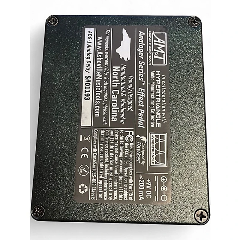 Used Asheville Music Tools ADG-1 Analog Delay Effect Pedal