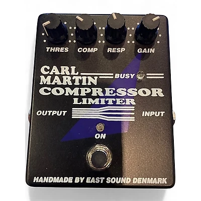 Used Carl Martin Compressor/Limiter Effect Pedal