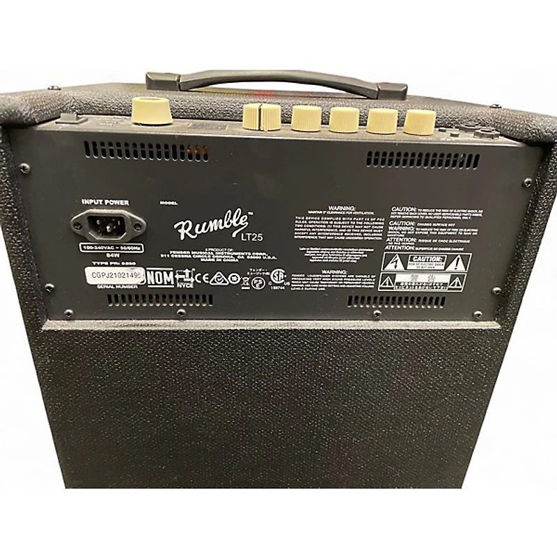 Used Fender RUMBLE LT 25 Bass Combo Amp