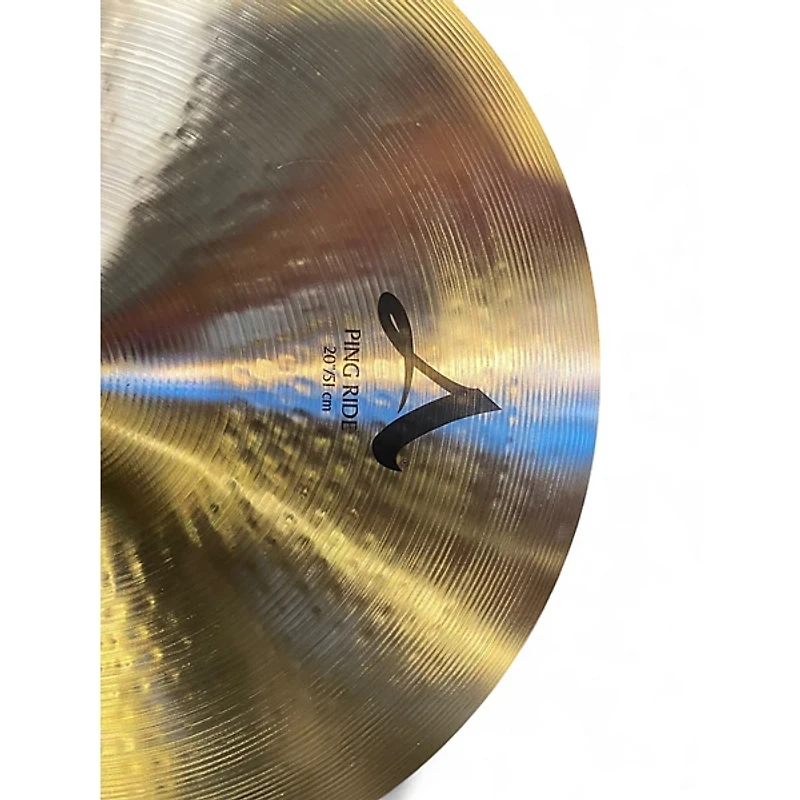 Used Zildjian 21in K Custom Organic Ride Cymbal