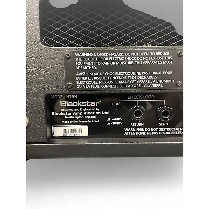 Used Blackstar HT Series HT5H 5W Tube Guitar Amp Head