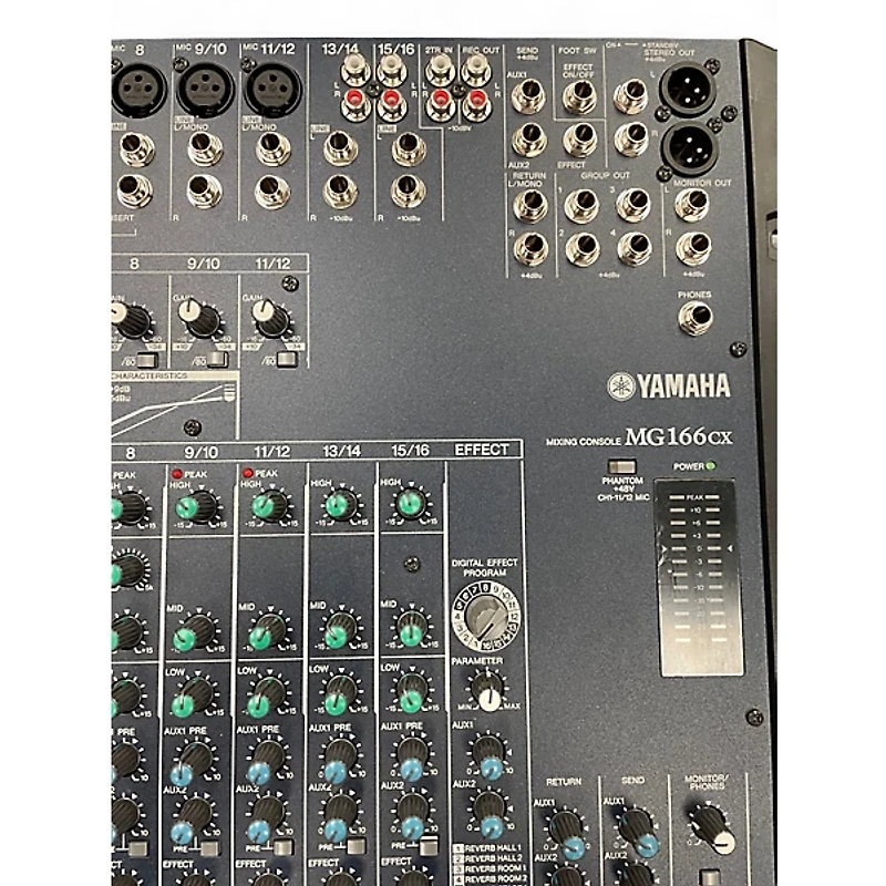 Used Yamaha MG166CX Unpowered Mixer