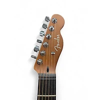 Used Fender American Acoustasonic Telecaster Black Acoustic Electric Guitar