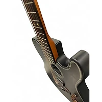 Used Fender American Acoustasonic Telecaster Black Acoustic Electric Guitar