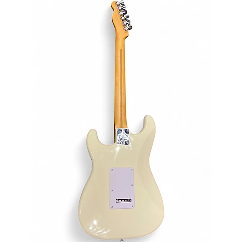 Used Fender Player Stratocaster White Solid Body Electric Guitar