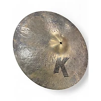 Used Zildjian 20in k custom left side ride Cymbal