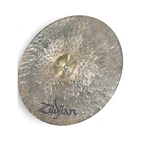 Used Zildjian 20in k custom left side ride Cymbal