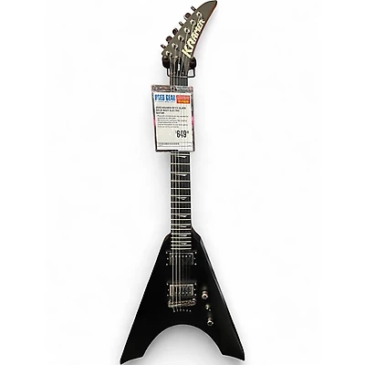 Used Kramer NITEV Black Solid Body Electric Guitar