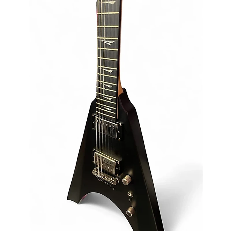 Used Kramer NITEV Black Solid Body Electric Guitar