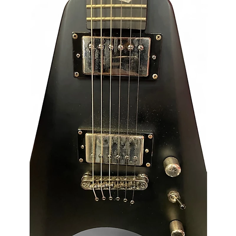 Used Kramer NITEV Black Solid Body Electric Guitar