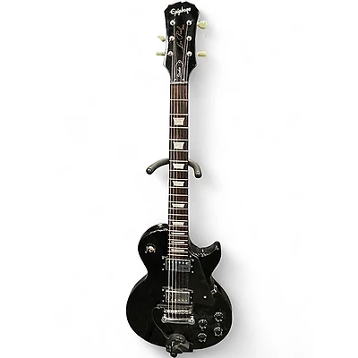 Used Epiphone Les Paul Studio Black Solid Body Electric Guitar