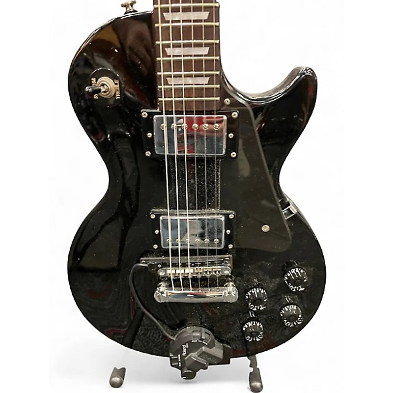 Used Epiphone Les Paul Studio Black Solid Body Electric Guitar