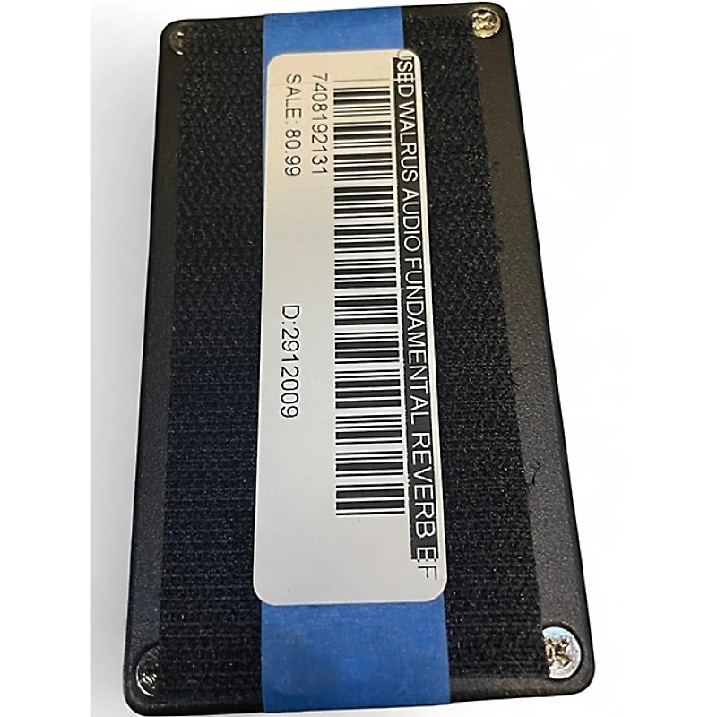 Used Walrus Audio FUNDAMENTAL REVERB Effect Pedal