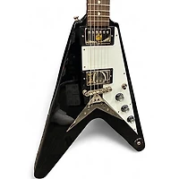Used Epiphone 1958 Korina Flying V Ebony Solid Body Electric Guitar
