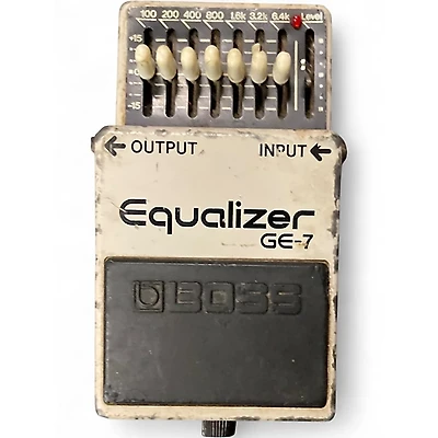 Used BOSS GE7 Equalizer Pedal