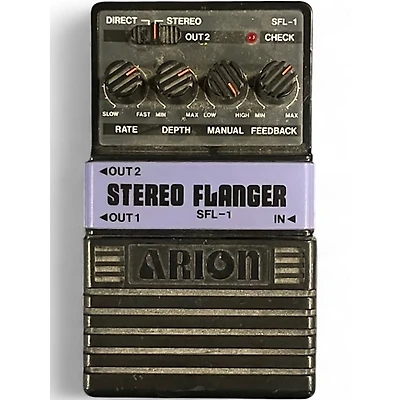 Used Arion SFL-1 Stereo Flanger Effect Pedal