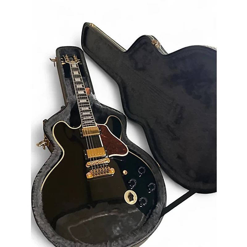 Used Gibson BB King Signature Lucille Black Hollow Body Electric Guitar