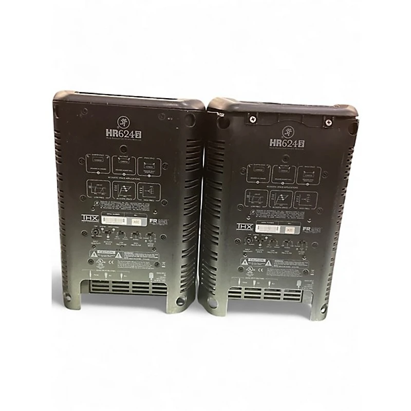 Used Mackie HR624 MKII Pair Powered Monitor
