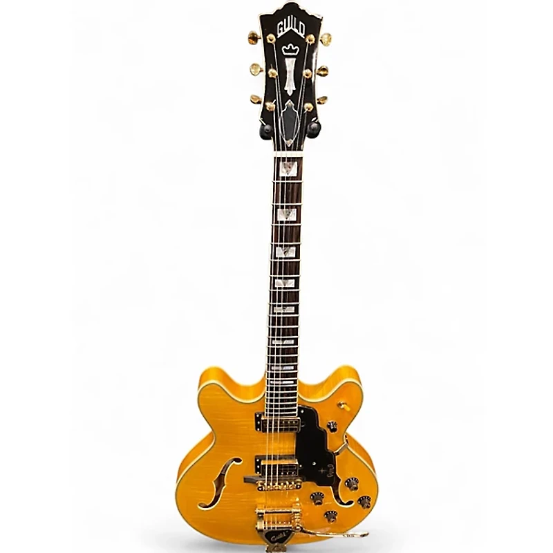 Used Guild Starfire VI Natural Hollow Body Electric Guitar