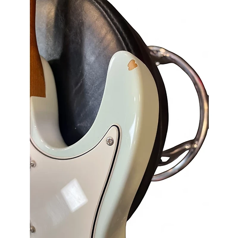 Used Ibanez az2204nw Mint Green Solid Body Electric Guitar