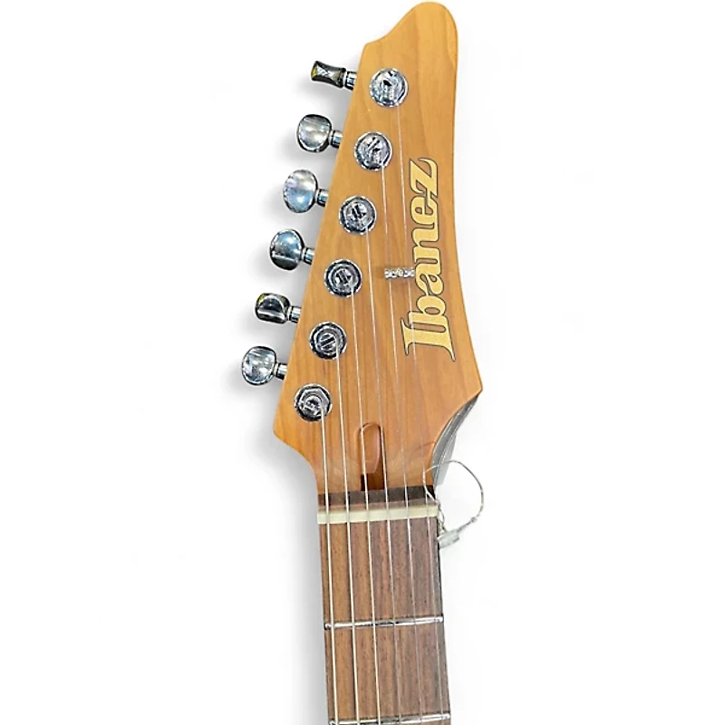 Used Ibanez az2204nw Mint Green Solid Body Electric Guitar