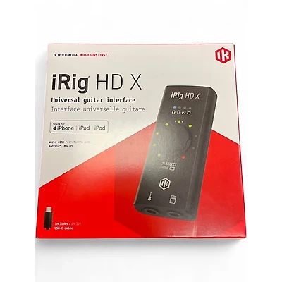 Used IK Multimedia IRIG HD X Audio Interface