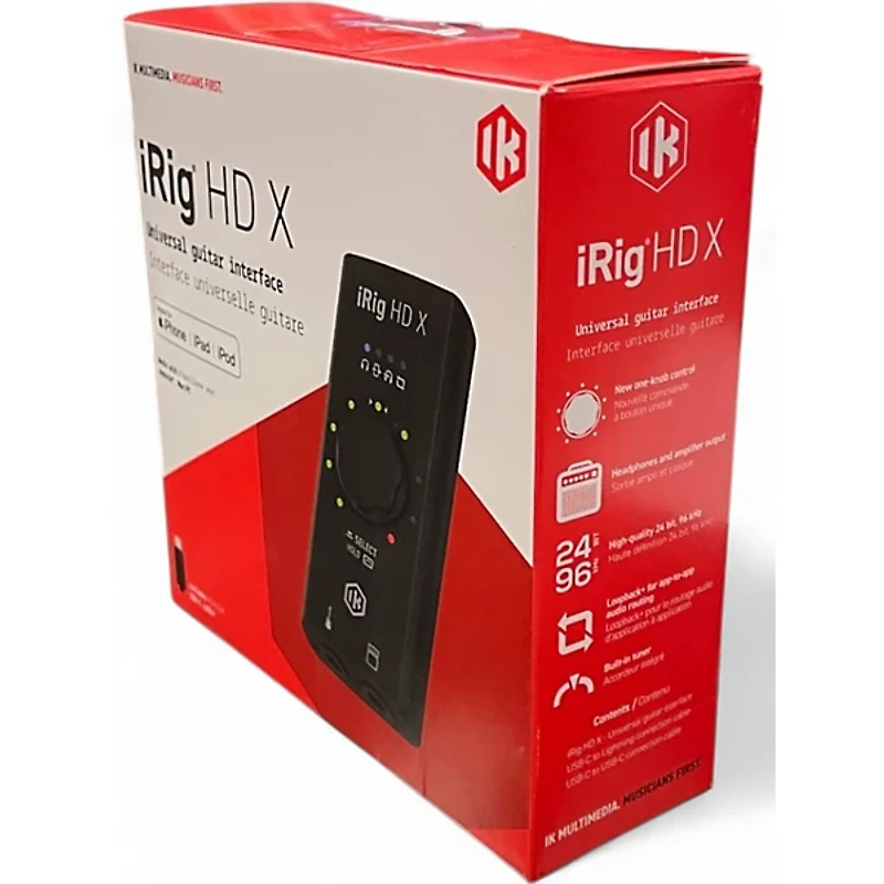 Used IK Multimedia IRIG HD X Audio Interface