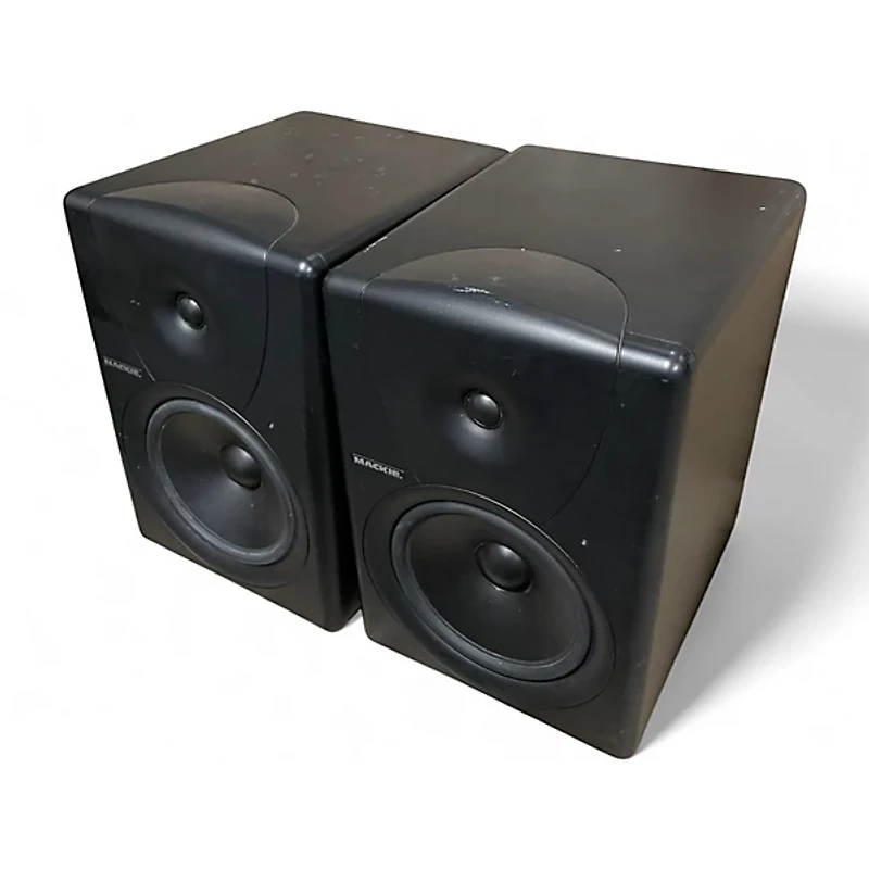 Used Mackie MR8 Pair Powered Monitor