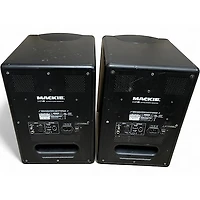 Used Mackie MR8 Pair Powered Monitor