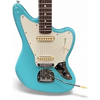 Used 2024 Fender Player II Jaguar Aquatone Blue Solid Body Electric Guitar