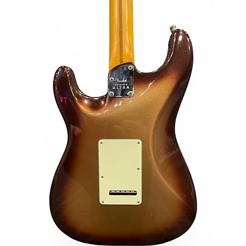 Used Fender American Ultra Stratocaster mocha burst Solid Body Electric Guitar