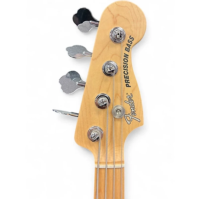 Used Fender American Performer Precision Bass SATIN LAKE PLACID BLUE Electric Bass Guitar