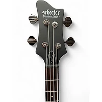 Used Schecter Guitar Research Nikki Sixx Signature Satin Black Electric Bass Guitar