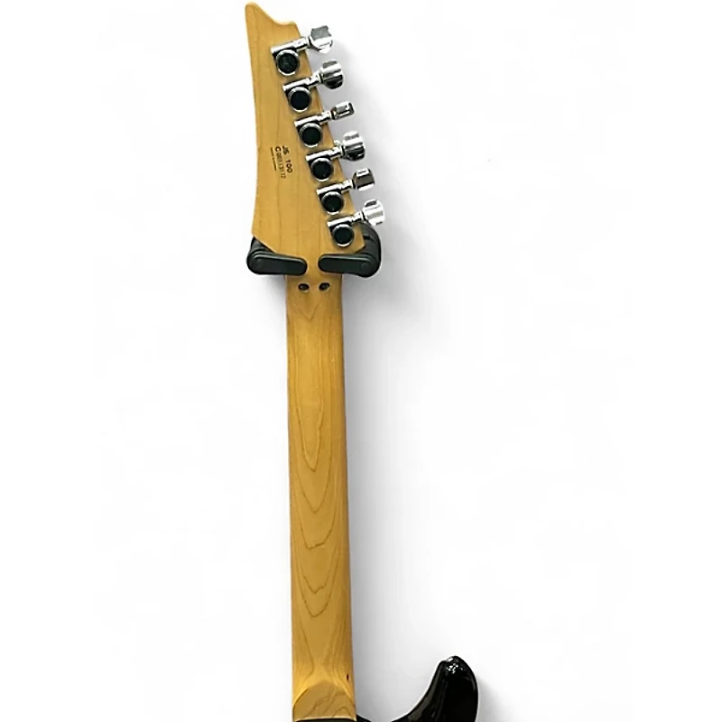 Used Ibanez JS100 Joe Satriani Signature Black Solid Body Electric Guitar