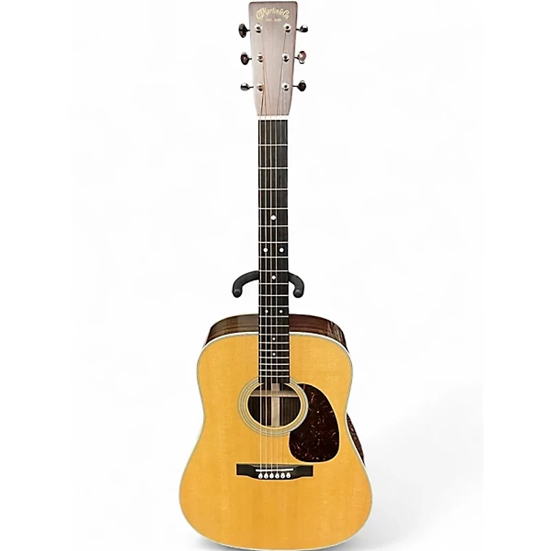 Used Martin D28 Natural Acoustic Guitar