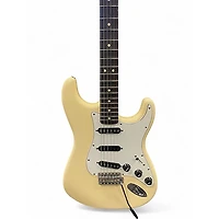 Used Fender Ritchie Blackmore Tribute Stratocaster Olympic White Solid Body Electric Guitar