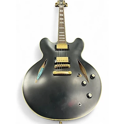 Used Epiphone Emily Wolfe Sheraton Black Hollow Body Electric Guitar