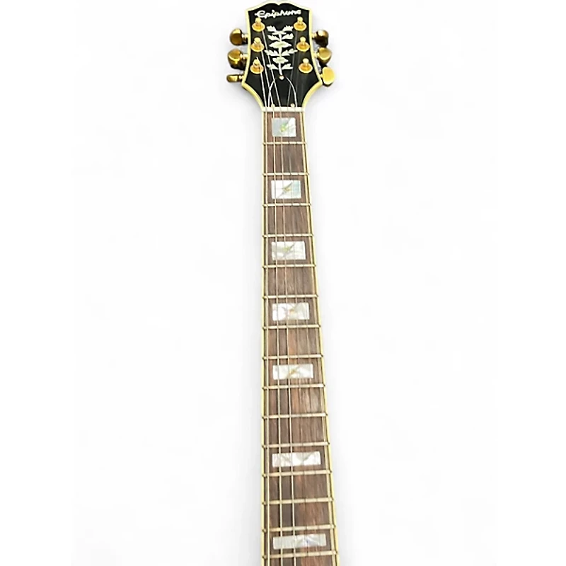 Used Epiphone Emily Wolfe Sheraton Black Hollow Body Electric Guitar