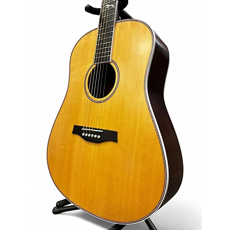 Used Seagull Artist Mosaic Natural Acoustic Guitar