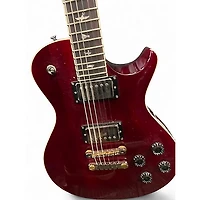 Used PRS SE Singlecut McCarty 594 Trans Red Solid Body Electric Guitar