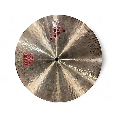 Used Paiste 15in 2002 SOUND EDGE Cymbal