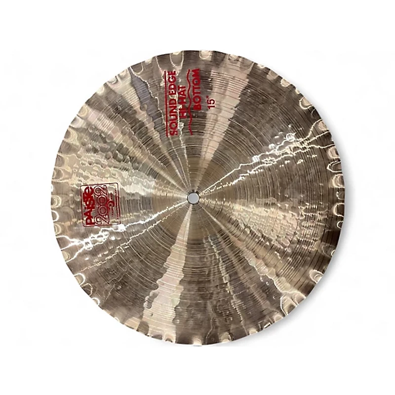 Used Paiste 15in 2002 SOUND EDGE Cymbal