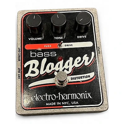 Used Electro-Harmonix Bass Blogger Bass Distortion Bass Effect Pedal