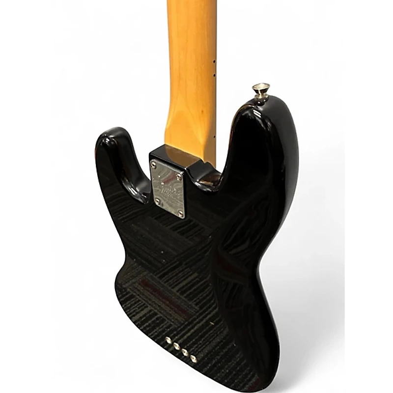 Used Fender American Professional Jazz Bass Black Electric Bass Guitar