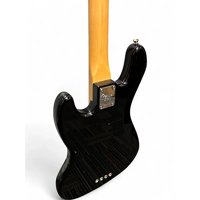 Used Fender American Professional Jazz Bass Black Electric Bass Guitar